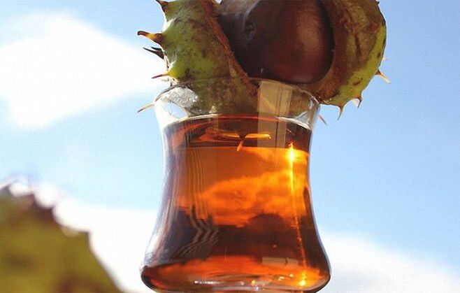 Infusion auf Kastanien